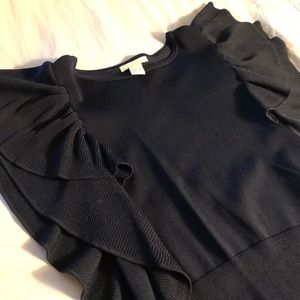 H&M ruffle blouse